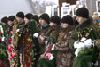 Перезахоронение останков солдата Великой отечественной войны Петра Кузнецова.